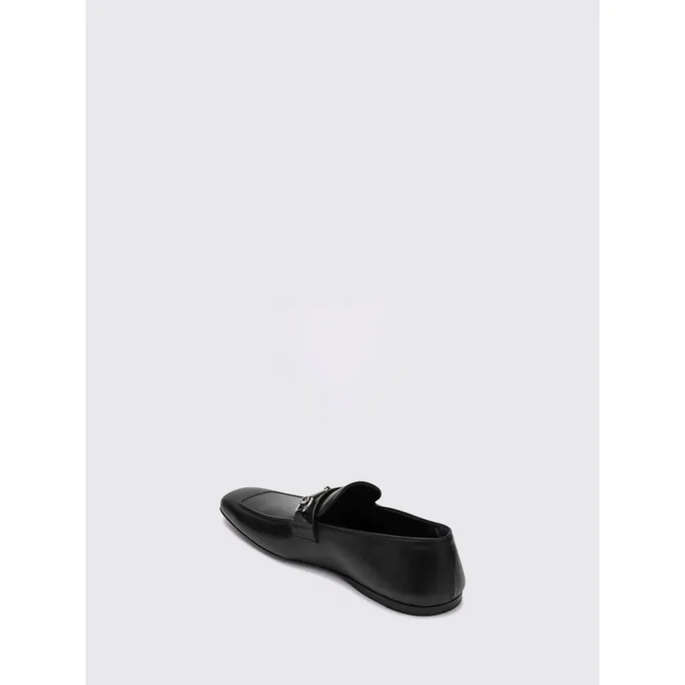 Gucci Men Calfskin Leather Loafers Gucci With Horsebit Detail And Squared Toe